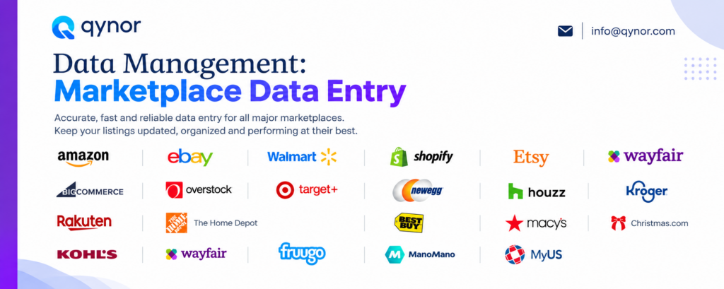 Marketplace Data Entry Services